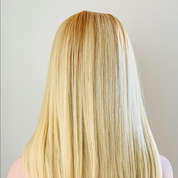 Gorgeous Blonde Auburn Versatile 13x4 Lace Front Synthetic Wig - Picture 14 of 15